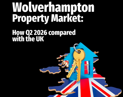 Wolverhampton Property Market:How Q2 2026 Compared with the UK